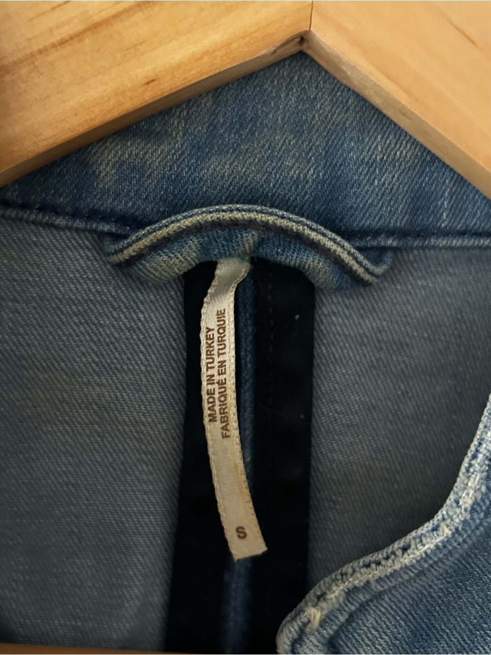 Free People Military Denim Jacket - Picture 7 of 9